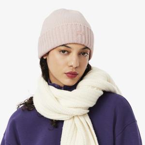 [라코스테 공식] 여성 3D 울 심리스 비니 RB4163-55N ADY