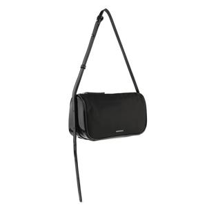 몽삭 클로이 Nylon 숄더백 미디움 블랙 AP15-2515-BN