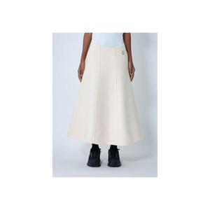 26 SS Moncler   Jil Sander 여성 Panelled Wool Blend Maxi Skirt mjl0262003wht