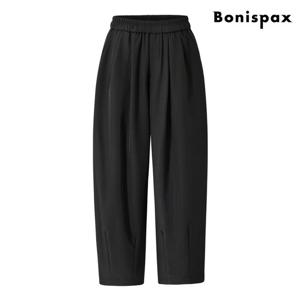 [보니스팍스]데일리 밴딩 기모 와이드 롱 팬츠 (XP3TA022L0)