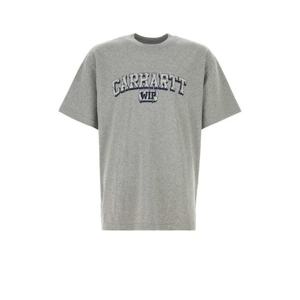 26SS 칼하트 Grey 코튼 S S 헤비 Duty T 셔츠 I036015V64G TP568327681