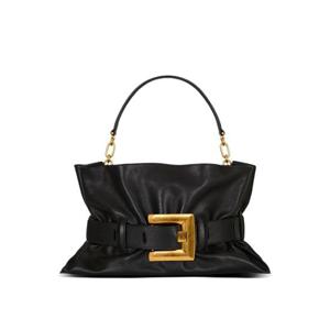 26SS Balmain ANTHEM 미디움 카프 스킨 숄더 백 GN1KK990LSAX0PA TP568327738