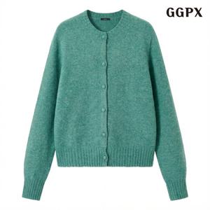 [지지피엑스]데일리 골지 단추 무지 긴팔 가디건  (GPDCK047D)