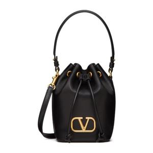 발렌티노 V로고 미니 드로우스트링 버킷백 WP0Z44 VNL0NO