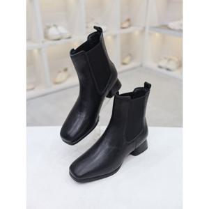 [코디엘루]소가죽 첼시 여성 캐주얼 앵클 부츠 4cm CDSP501066-1