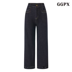 [지지피엑스]데일리 와이드 하이웨스트 데님 팬츠 (GPDTA014D)