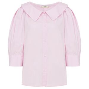 [린(의류)]오브펄 퍼프 카라 블라우스 (LGBLPG9900)