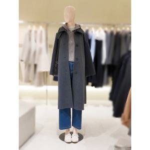 [숲]벨트 구스패딩등판 핸드메이드울코트 SBBHC913