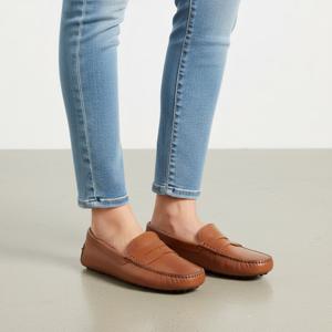 배송 토즈 고미노 레더 드라이빙 여성 로퍼 XXW00G00010D90 S010