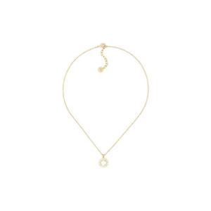 디올 쁘띠 CD 서클 네클리스 피니쉬 메탈 앤 레진 펄 골드 N3559WOMRS-D301