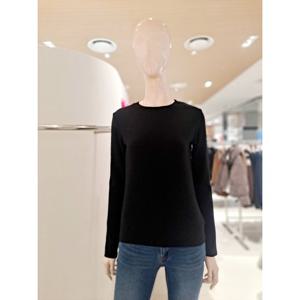 [숲]기모 스판 베이직 라운드 슬림티 SC2LT30