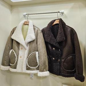 스테파니 HC07 무스탕 양면 자켓 A25JK5448