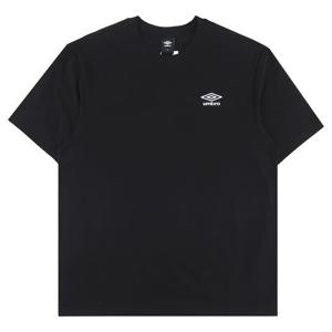엄브로 에센셜 스몰로고 반팔 티셔츠 UR123CRS19BLK