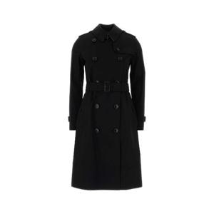 26SS Burberry 블랙 gabardine 트렌치 코트 8117248A1189 TP570014622