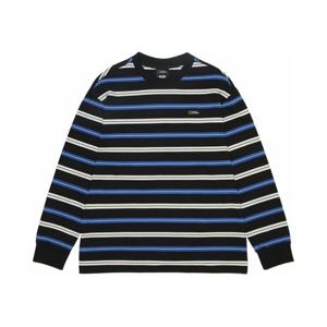 [내셔널지오그래픽키즈]K261UTS920 멀티 스트라이프 긴팔 티셔츠 CARBON BLACK