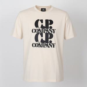 CP COMPANY 301 JERSEY GRAPHIC T-SHIRT (16CMTS137A 005100W 402) (301 저지 그래픽 티셔츠)