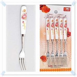 황실장미포크 5P 3세트 포크 티포크