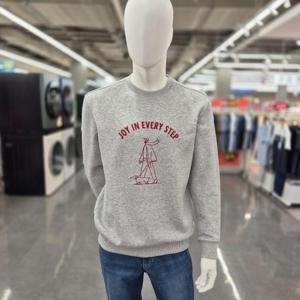 TREMOLO HC14 라운드 자수 맨투맨 TRNAL5F8471