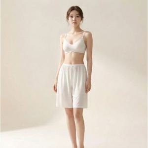 [비비안] 필수템 수입 베가스무스 원단의 5부 슬립바지 HS5547