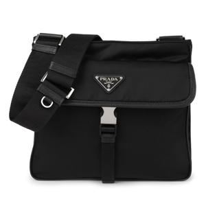 (명품) 프라다 리나일론 및 사피아노 가죽 숄더백 2V