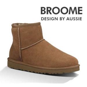 (도매신) BROOME 숏미들롱부츠 방한화 브룸로우 카멜