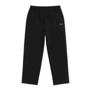 내셔널지오그래픽N261UPT070 타킨 세미루즈핏 스트레이트 스웻팬츠 BLACK