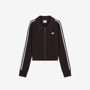 뉴발란스후드집업 TQK NBMDF4W122-85 WOMEN 트랙 골지 집업 (SLIM FIT)