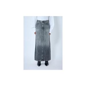 26 SS 아크네 여성 Denim Maxi Skirt acn0263012gry