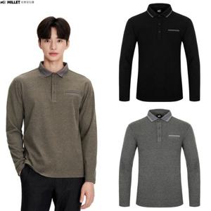 [밀레]밀레아웃도어 남성 가을 카라긴팔티셔츠MLTFT221_IC