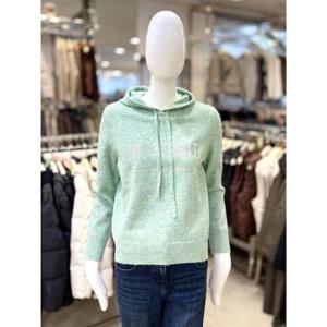 조이너스 세이브존01 자수 레터링 후드넥 니트 JAEW1WSL470