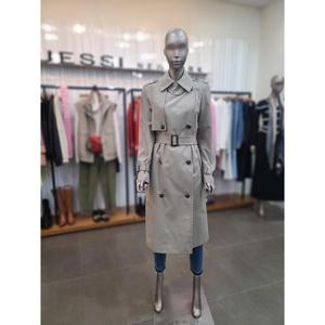 제시뉴욕 세이브존05 면 슬림 트렌치코트 MD8-SZNRYT0800KK