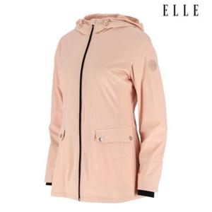 엘르골프 세이브존01 여성 앞뒤 단차 중기장 후드 안감 점퍼 6J61302 401