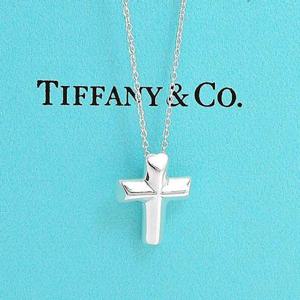 티파니앤코 92.5 크로스 팬던트 목걸이