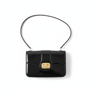 TEEN CELINE JOSEPHINE BAG IN PATENT CALFSKIN (121423FYE 38NO) (카프스킨 틴 셀린느 조세핀 백)