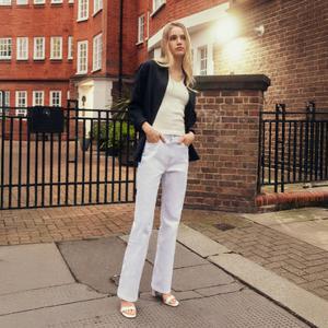 아쿠아스큐텀 [TAG가79,800원] 화이트 데님 팬츠 KZDP3Q0B