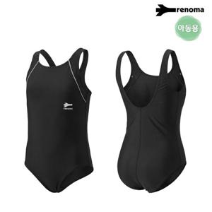 [레노마] 여아동 파이핑 라인 U백 원피스수영복  GS2G805_폴리백증