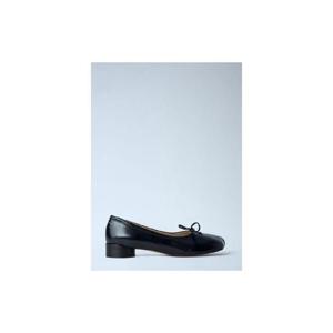 26 SS 메종마르지엘라 여성 가죽 발레 플랫 mmm0264016blk