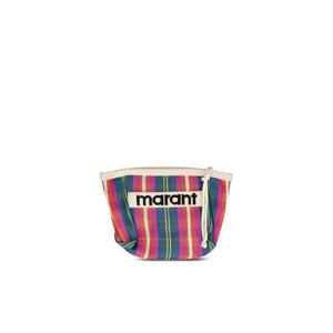 이자벨 마랑 파우든 스트라이프 클러치 백 PO0001FAA1X17M NYOE TP971360313