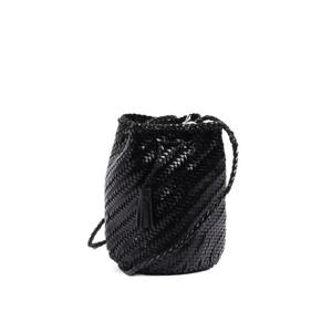 드래곤디퓨전 폼폼 더블 점프 레더 버킷 백 DGS68838