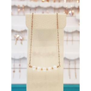 볼라레 세이브존01 포인트 써지컬 담수 진주 목걸이 ssn652