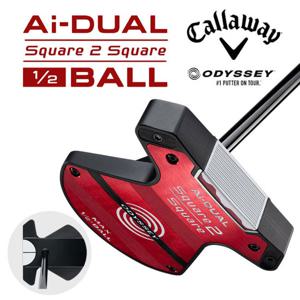 캘러웨이 ODYSSEY 오딧세이 Ai-DUAL Square 2 Square 1/2-BALL MAX 퍼터 2026년 병행 AS보증