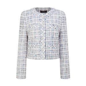 질스튜어트뉴욕   26SS 블루 글리터장식 코튼혼방 트위드자켓 JSJA6B120B2