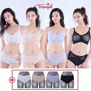 트라이엄프 에어 라이트 브라팬티4세트+세컨팬티4종