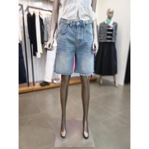 제시뉴욕 세이브존05 4부 기장 컷팅 데님 반바지 BFM5NLDP0570