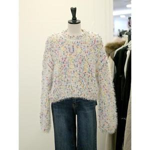 메종블랑쉬 세이브존03 르피타 레인 팝콘 라운드 니트 AQL261USW104A