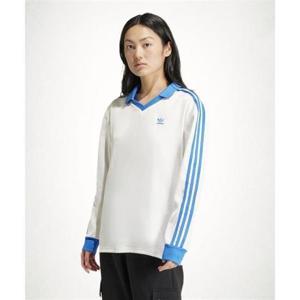 아디다스 ADIDAS 3S 새틴 긴팔 티 - 화이트블루 IR6100 1533275