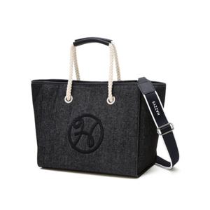 헤지스골프  BEST  네이비 여성 데님라이크 투웨이 토트백(HWBA6E301N3)