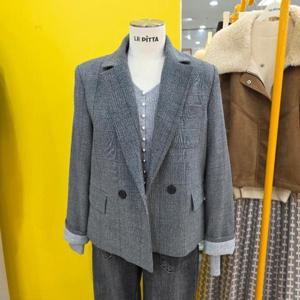 르피타 DP01 더블뒷비죠크롭재킷 L261UJK302