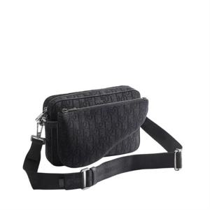 디올 Saddle 트리플 파우치 1ADPO276YKY_H03E