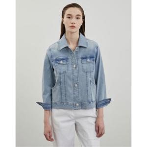 [올리비아로렌]아웃 포켓 데님 자켓_VVBMJ4M3291